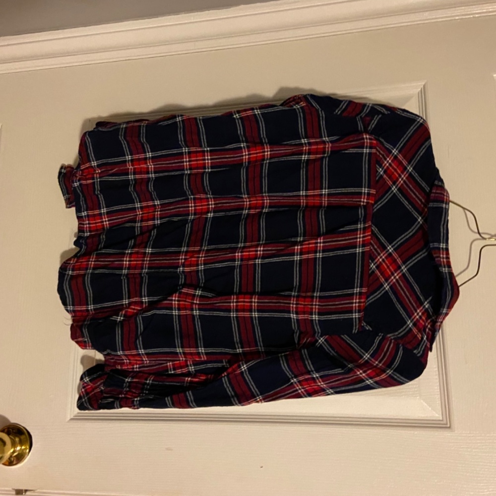 Plaid button up - Picture 2 of 3